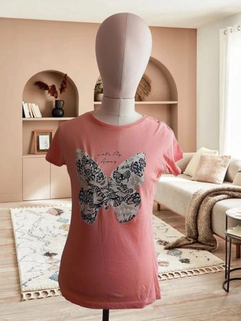 T-shirt 🌸 papillon 🦋