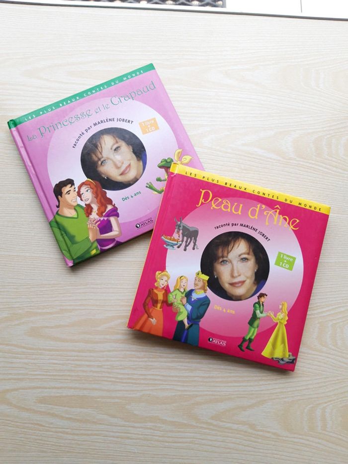 Lot de 2 livres les plus beaux contes du monde