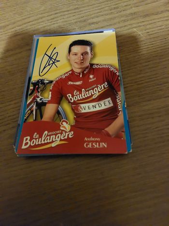 Coureurs cyclismes Anthony geslin 
