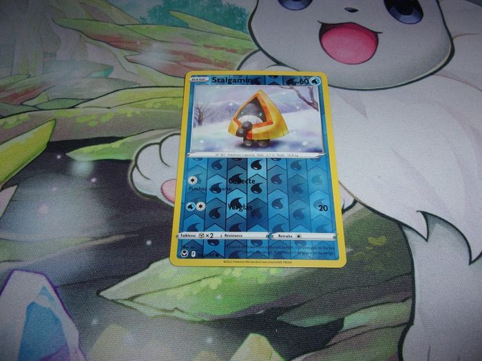 Carte Pokémon stalgamin 041/195 Reverse holo EB12 Tempête Argentée FR - photo numéro 2
