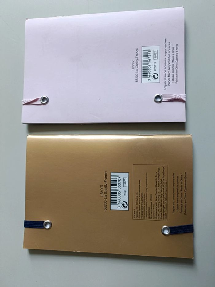 Lot 2 carnets magic moment et bonnes résolutions - photo numéro 2