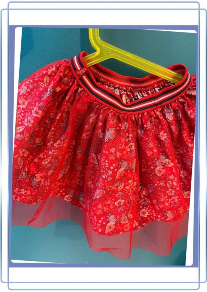 Belle jupe avec tulle 5 ans sergent Major - photo numéro 2