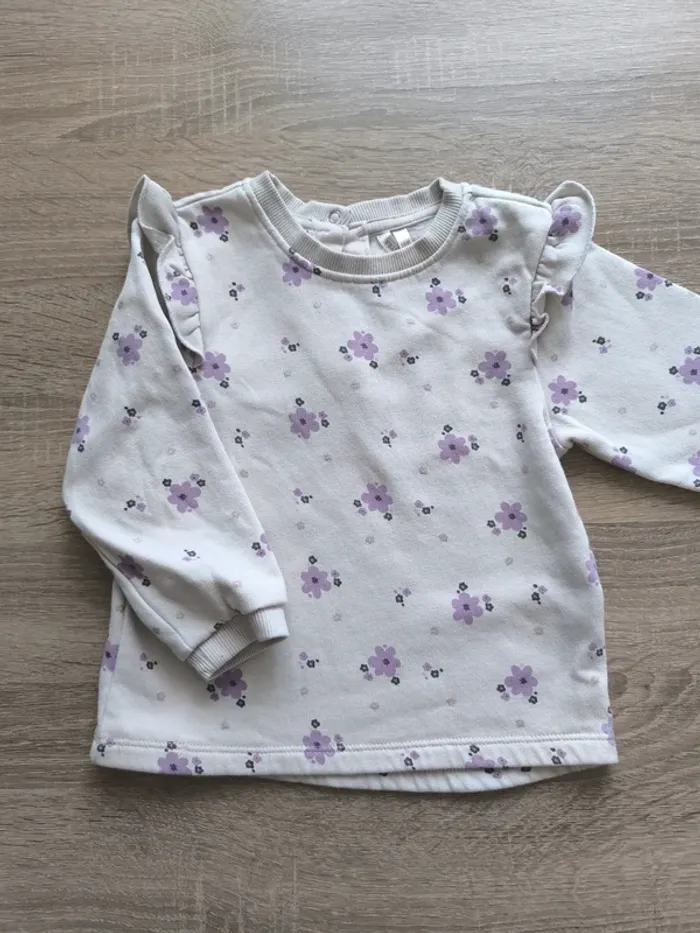 Pull fleuri orchestra 36 mois