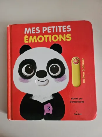 Livre bébé enfant Mes petites Émotions