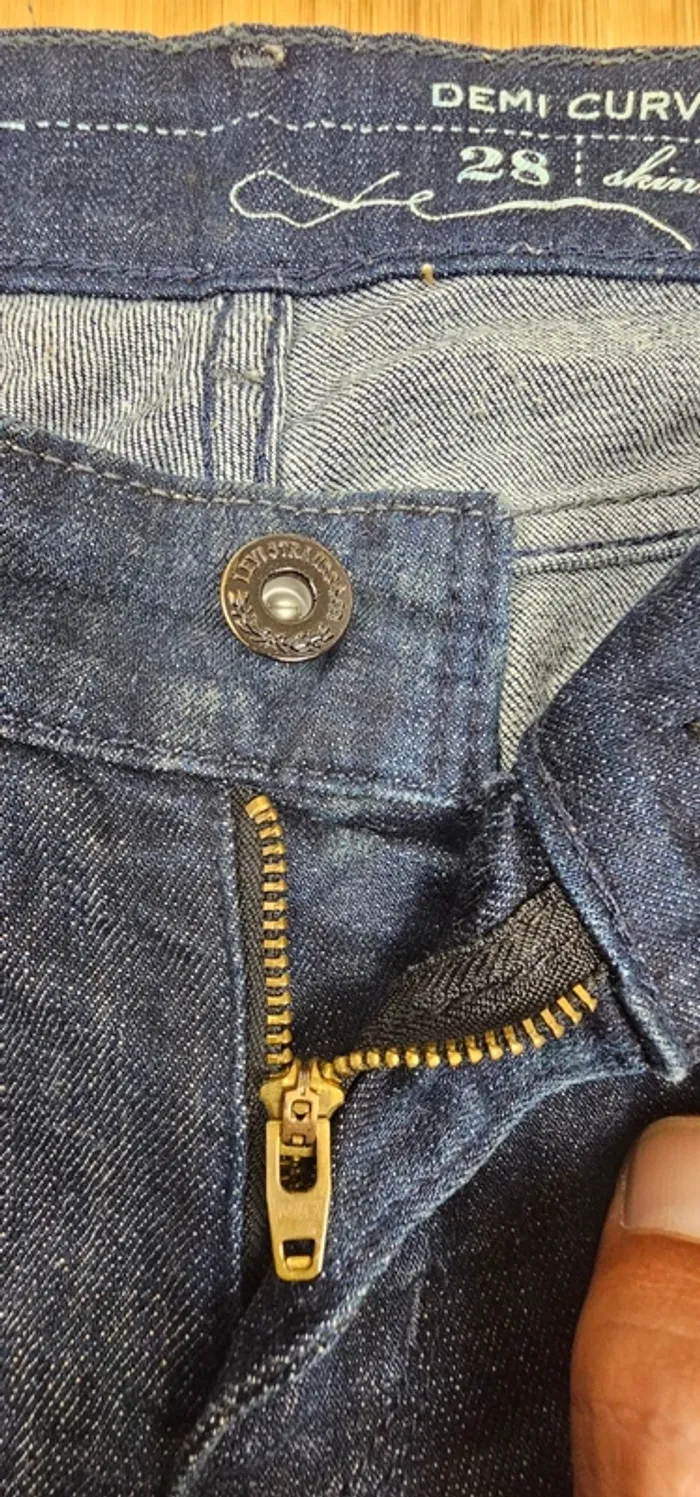 Jeans Levi's demi curve skinny T:36 W28/L32 - photo numéro 7