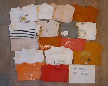 Lot de 16 tee-shirts fille
