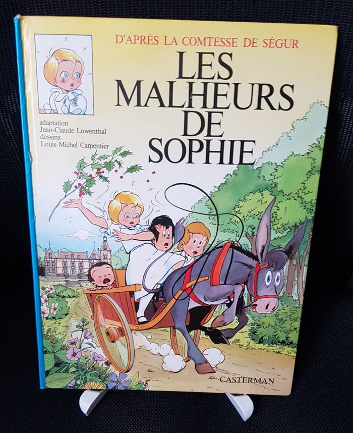BD Comtesse de Ségur Tome 1 : Les malheurs de Sophie - J-C Lowenthal - Louis-Michel Carpentier