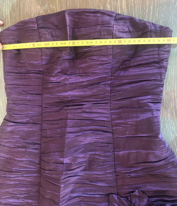 21 - Robe bustier violet - photo numéro 13