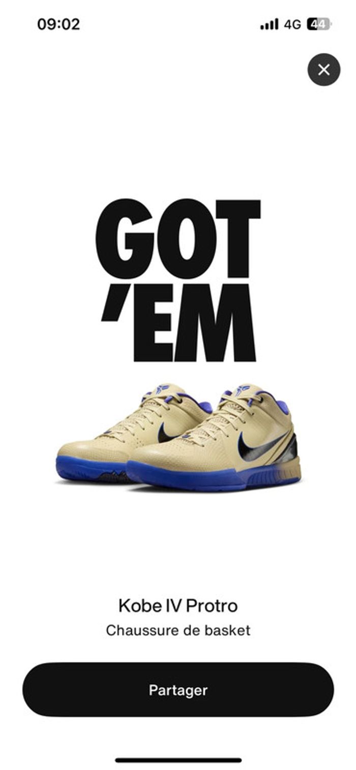 Nike Kobe IV Barcelone - photo numéro 9