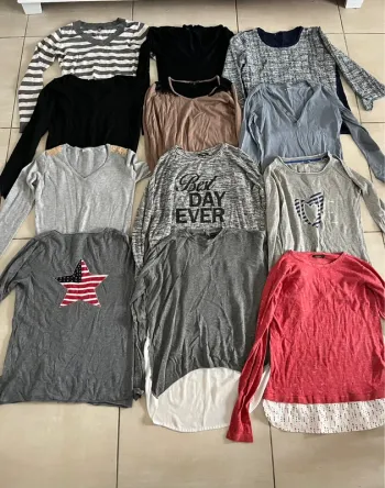 Gros lot de 12 pulls femme taille S 36 grain de malice