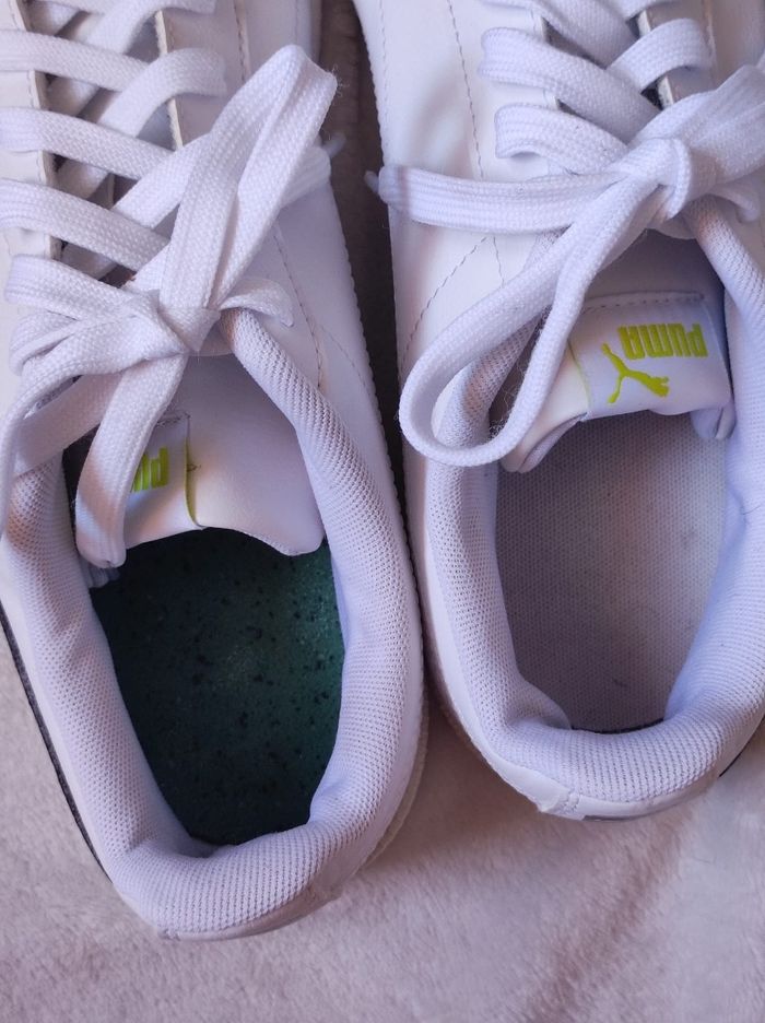 Baskets blanches puma taille 43 - photo numéro 7