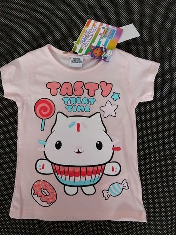 Tee-shirt manches courtes Gabby’s Dollhouse neuf 8 ans