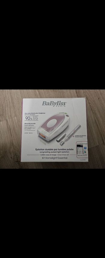 Babyliss épilation lumière