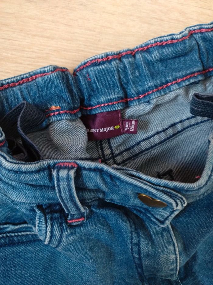 Pantalon en jean délavé Sergent major - photo numéro 3