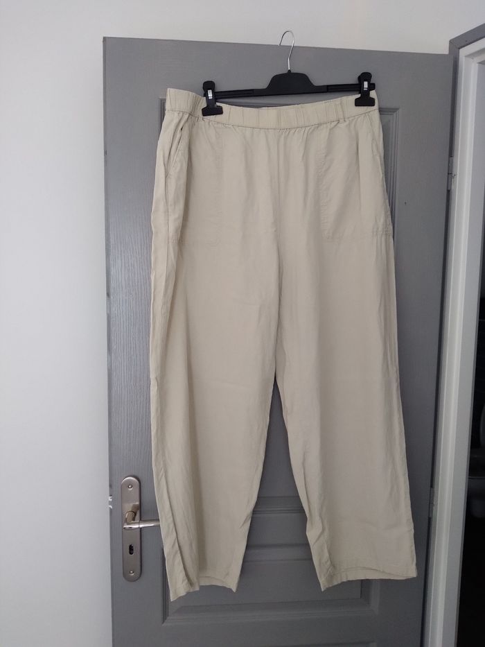 Pantalon en lin femme