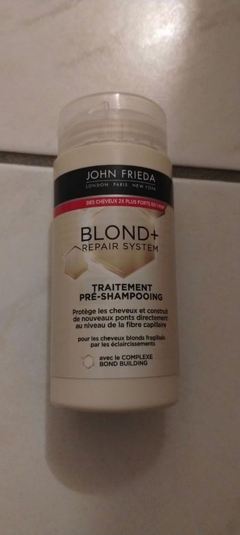 Traitement pré-shampoing blond +