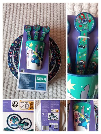Coffret repas Stitch Noël