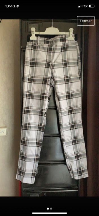 Leggins à carreaux femme