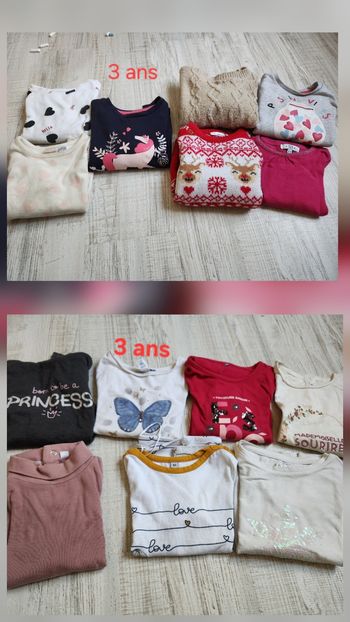 Lot 3 ans fille
