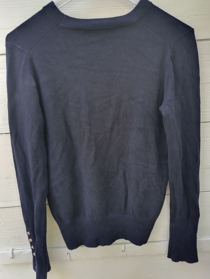 Pull Zach bleu marine taille 36 - photo numéro 5