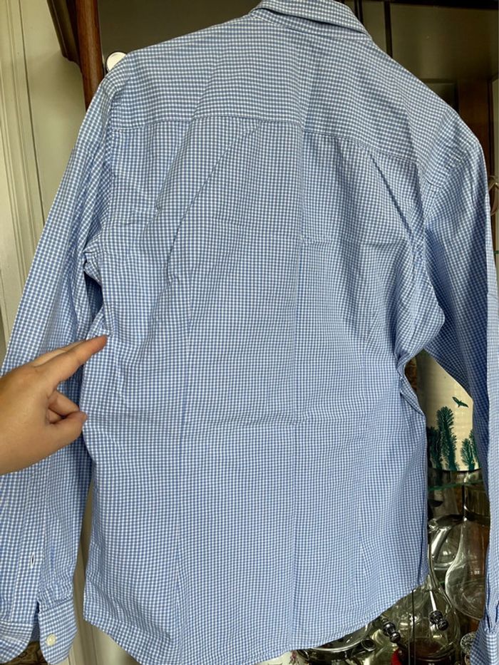 Chemise ML T.40 (M) Café Coton ceintrée - photo numéro 4