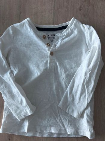 T’es shirt blanc manche longue