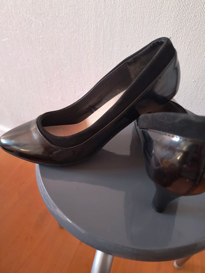Escarpins femme noir 39 - photo numéro 3