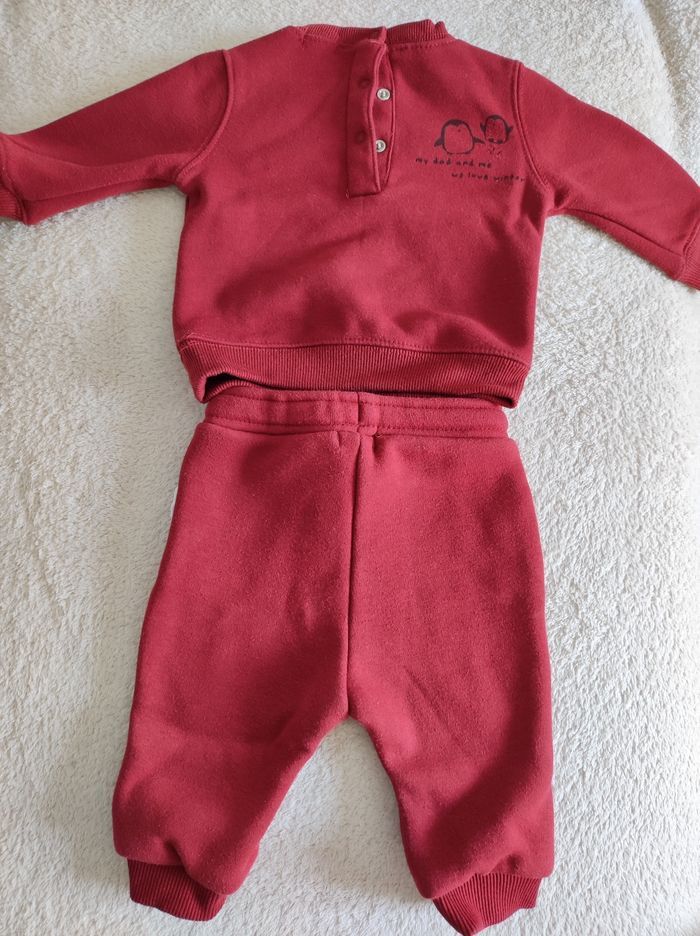 Survêtement 2 pièces bébé 3 mois Kiabi - photo numéro 2