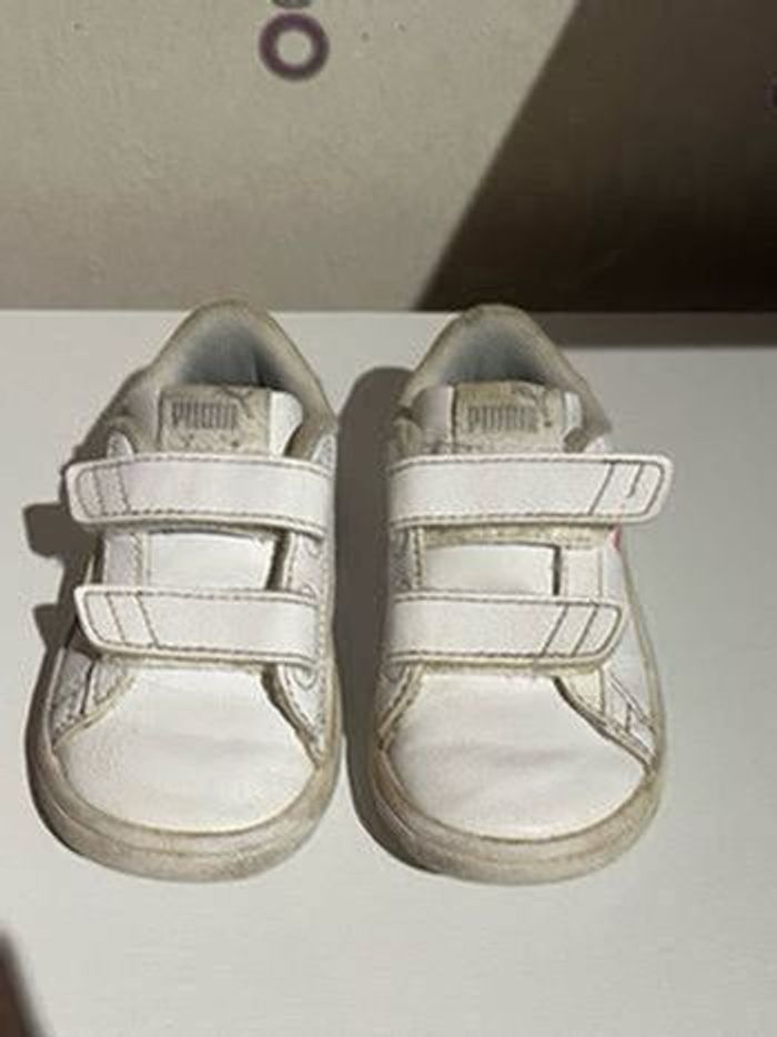 Basket bébé puma blanche 22 - photo numéro 5