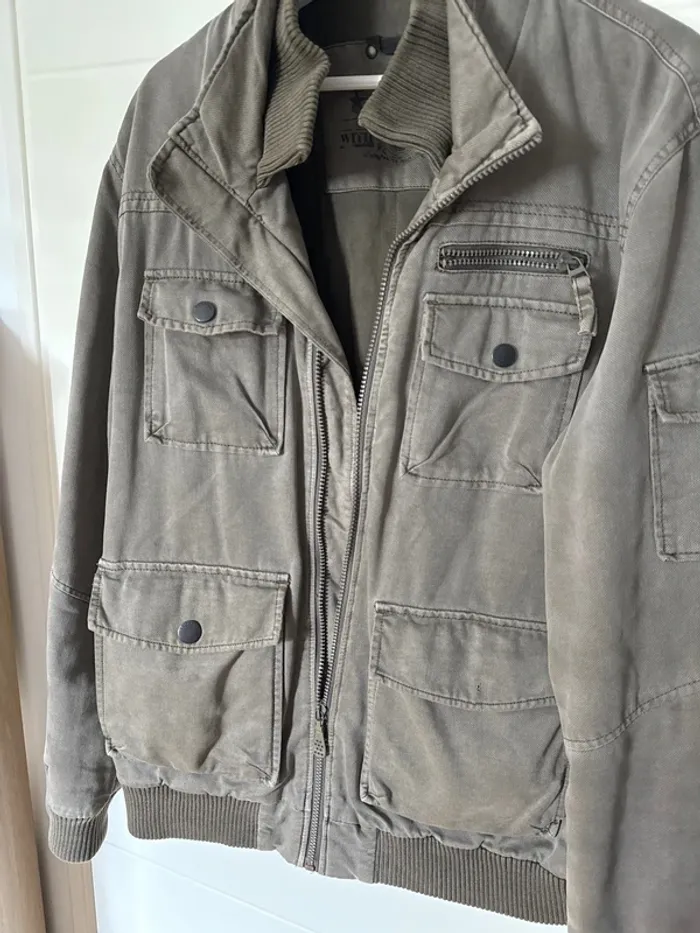 Veste kaki homme - photo numéro 4