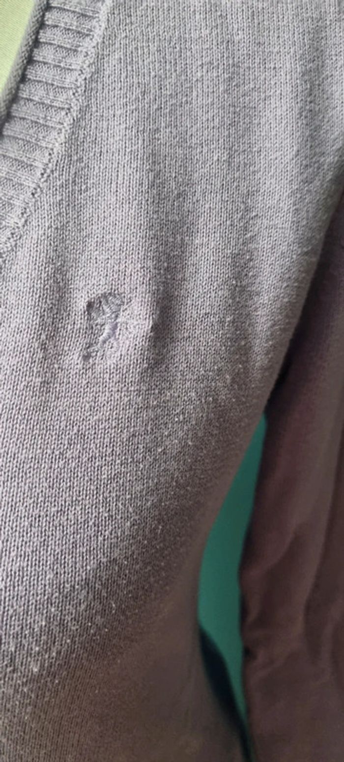 Pull col v lila M EDC - photo numéro 3