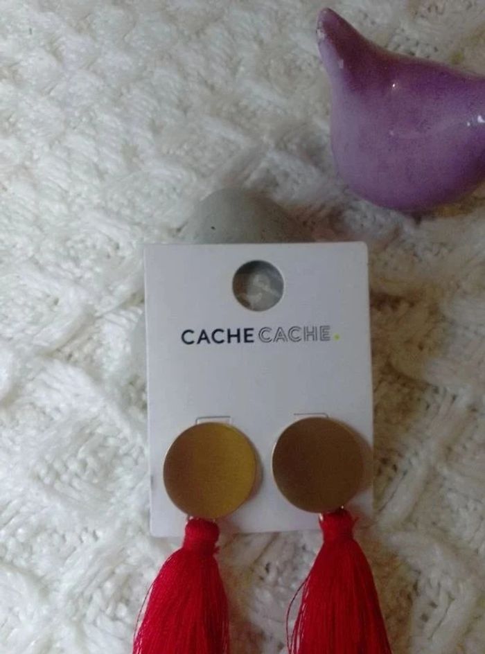 Boucles- d'oreilles Cache -cache - photo numéro 2