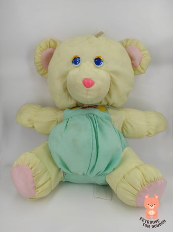 Peluche Ours Jaune Fluffy Biking Puffalump
