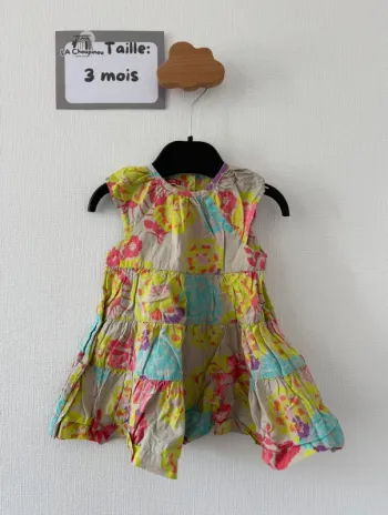 Robe été - taille 3 mois 🌸