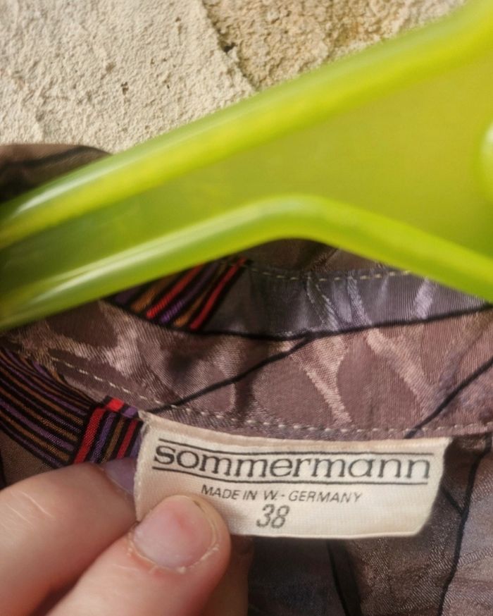 Chemise colore à manche longue tissu leger - photo numéro 2