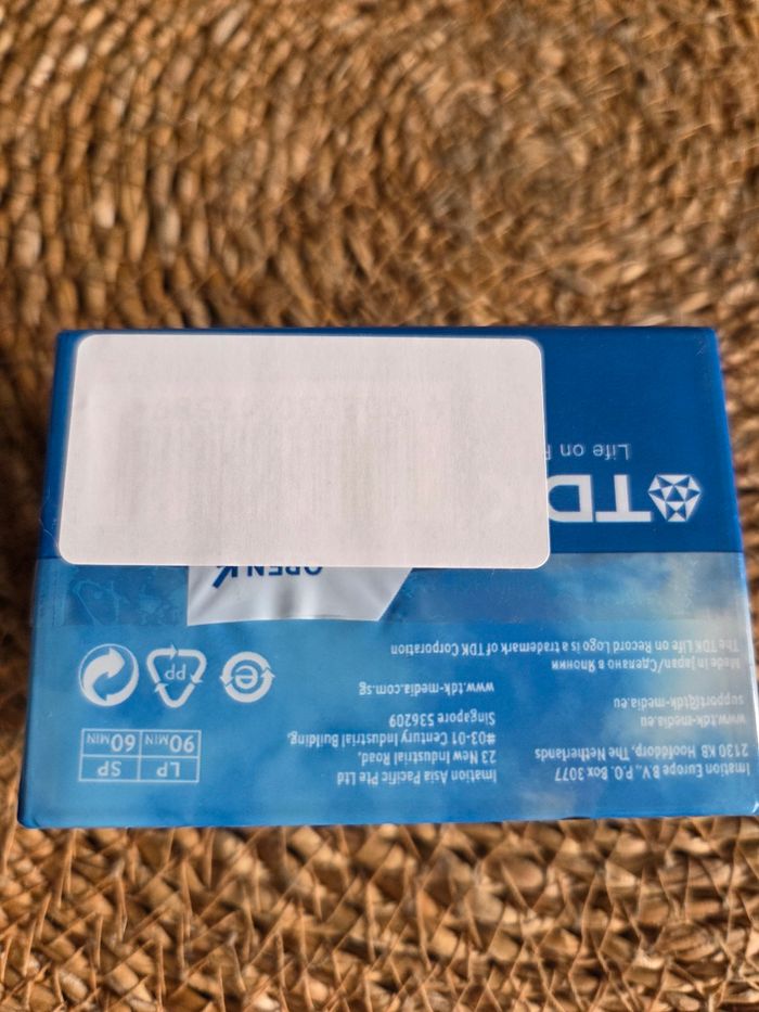 Lot 3 cassette verge Tdk - photo numéro 3