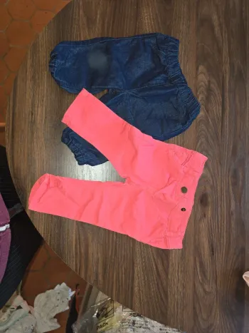 Lot de 2 pantalons 3 mois