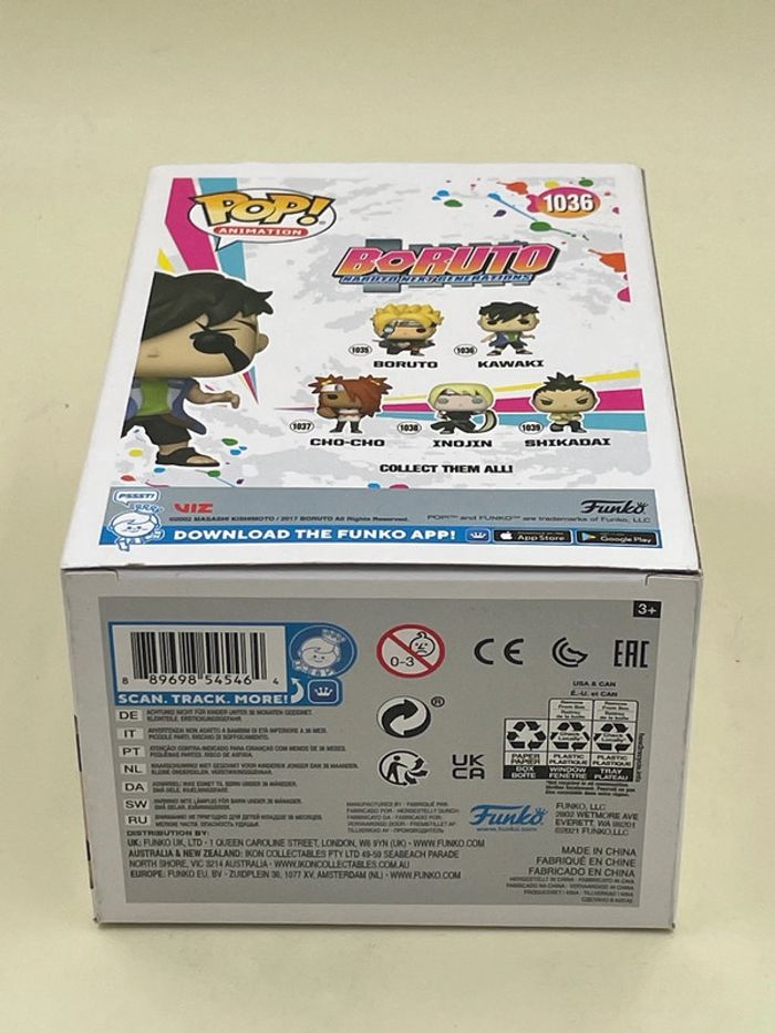 Figurine Funko Pop Boruto Naruto Next Gen Kawaki Spécial Edition N•1036 neuf - photo numéro 5