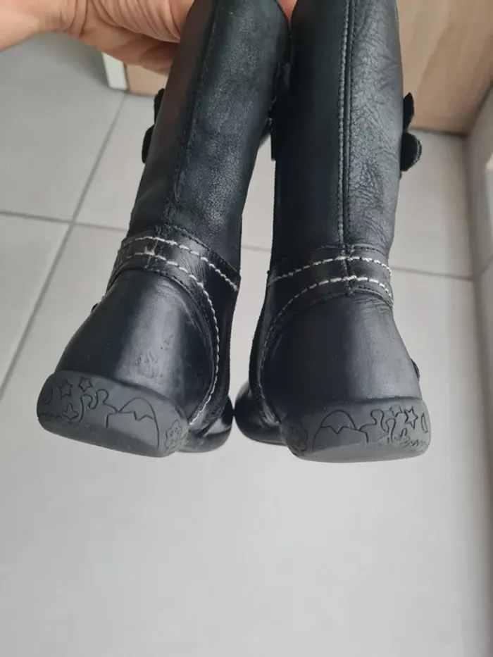 Bottines fille cuir - photo numéro 4