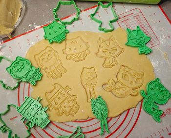 Lot n°1 – 6 emporte-pièces Gabby Chat