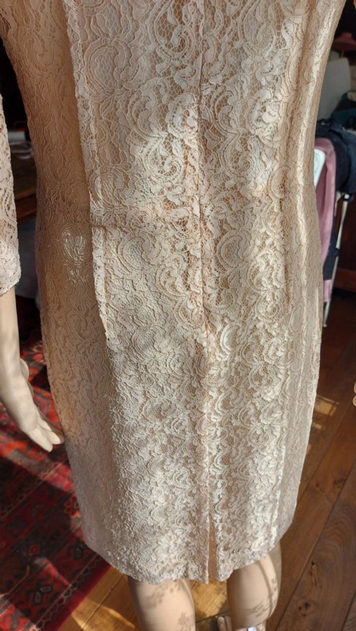 Robe chic rose pâle Just in Case taille 36 - photo numéro 10