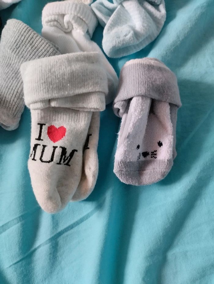 Lot chaussettes 0/12mois - photo numéro 2