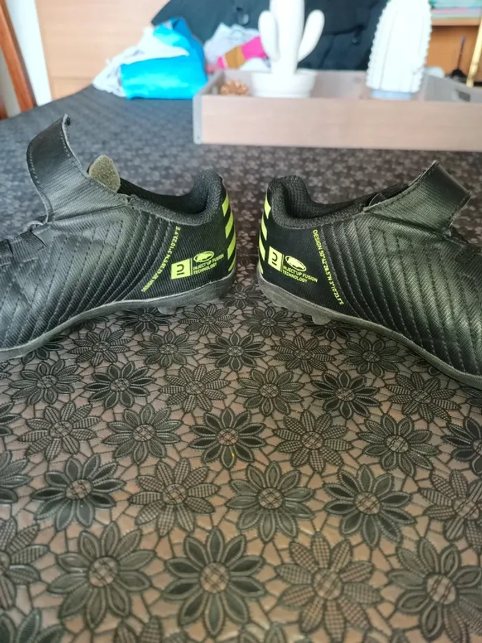 Chaussure rugby/foot T 30 kipsta agility 100 black - photo numéro 4