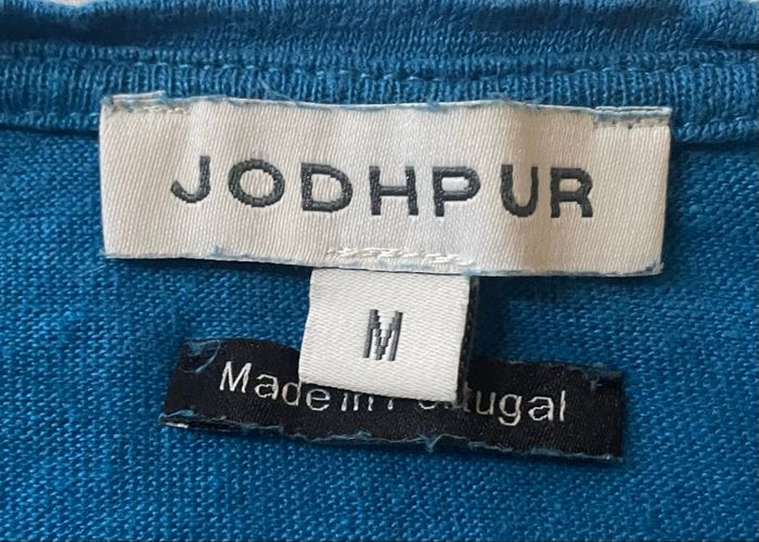 Haut bleu »Jodhpur »manches 3/4 - photo numéro 8