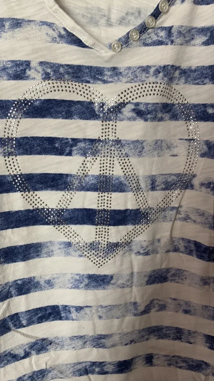 t-shirt marinière - photo numéro 2