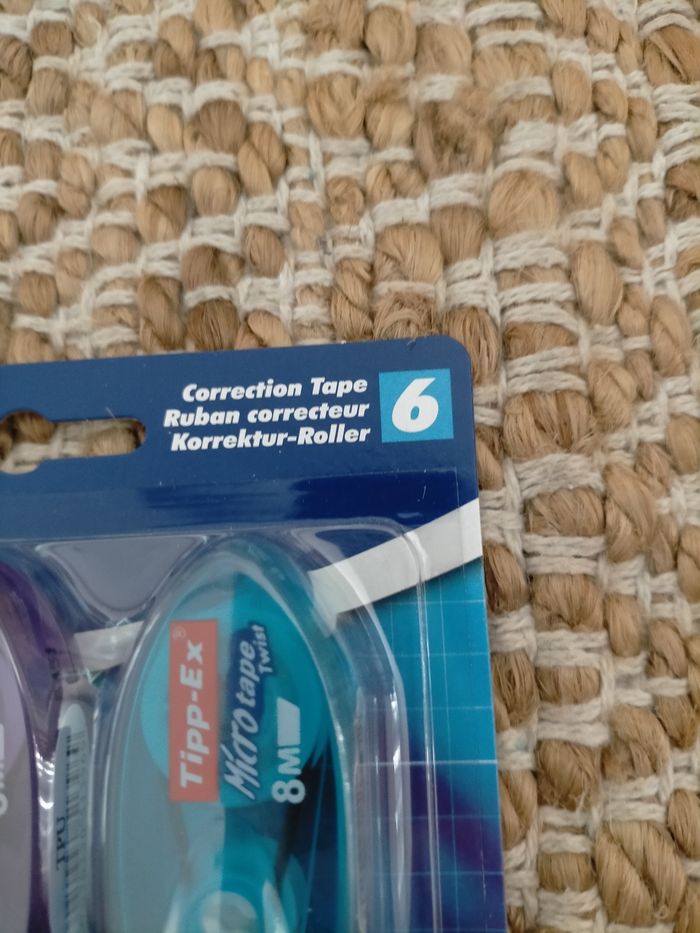Lot ruban correcteur tipp ex - photo numéro 3
