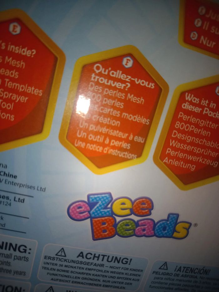 Perle à repasser pat patrouille neuf attention le carton à prix du liquide - photo numéro 4