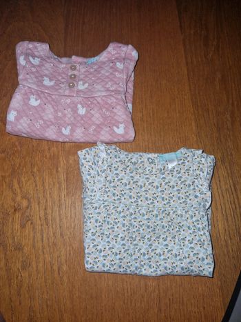 Lot 2 robes Obaïbi 6 mois