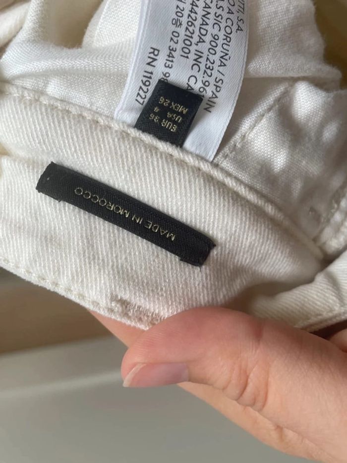 Pantalon crème Massimo Dutti vintage - photo numéro 6