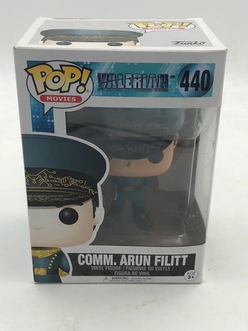 Figurine Funko Pop Valerian N•440 Comm.Arun Flitt